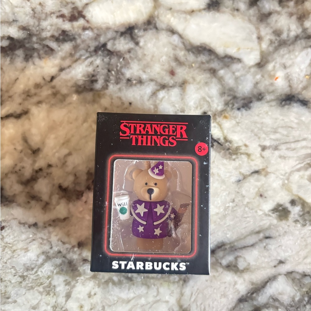 Will Bearista Stopper for 16 oz hot cup - Starbucks Stranger Things - Will -